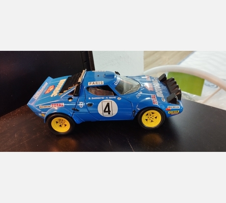 1/18 SOLIDO - LANCIA - STRATOS RALLY MONTECARLO N 4 1979