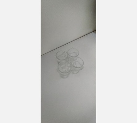 4 coquetiers en verre