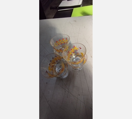 6 petits verres vintage