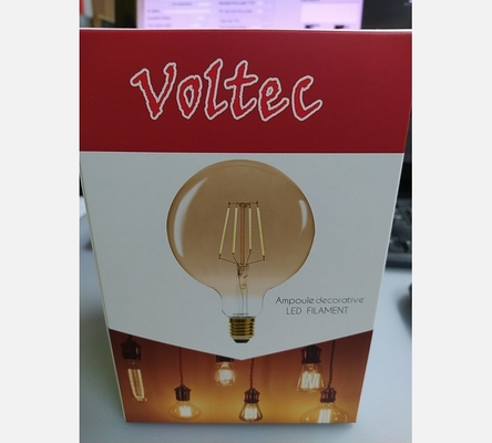 Ampoule boule déco Vintage à filament LED.