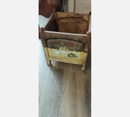 Bac à fleurs en bois