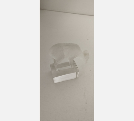 Biche en cristal Lalique ébréché