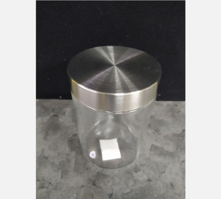 Bocal en verre et couvercle en alu. 1200mL.