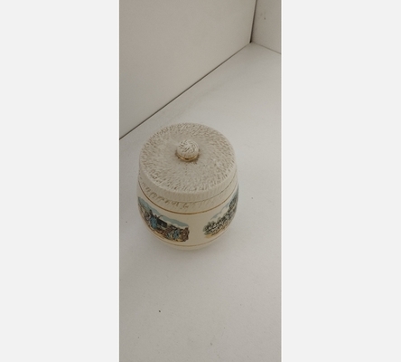 Bonbonnière en faïence