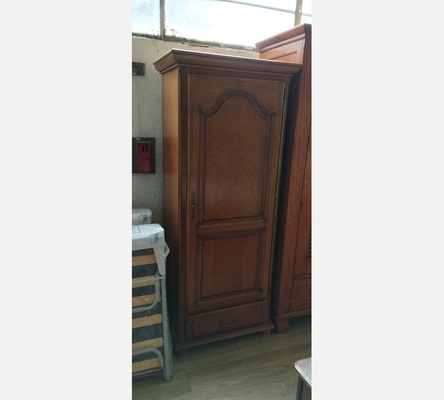 Bonnetière 1 porte1 tiroir en chêne.