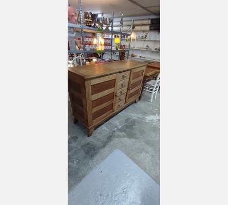 Buffet dentrepôt 2 portes 5 tiroirs