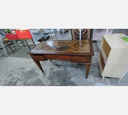 Bureau 3 tiroirs style directoire