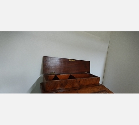 Bureau Davenport en acajou.