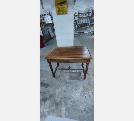 Bureau en chêne 1 tiroir .