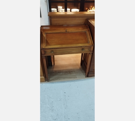 Bureau scriban en merisier style Directoire