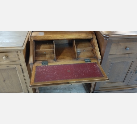 Bureau scriban en merisier style Directoire