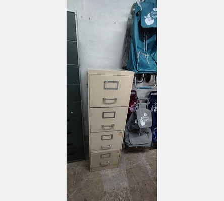 Casier 4 tiroirs en métal