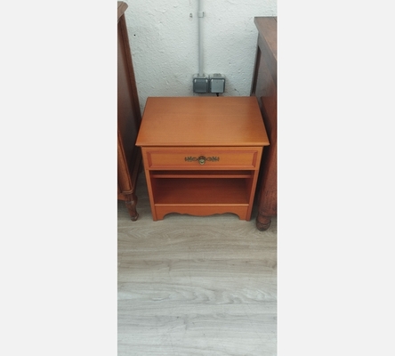 Chevet 1 tiroir merisier