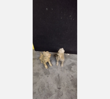 Chien brule parfume en bronze