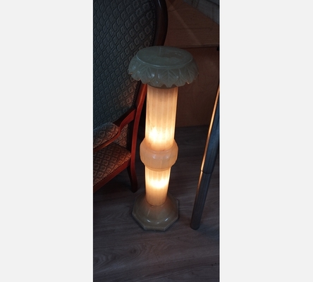 Colonne en albâtres lumineuse