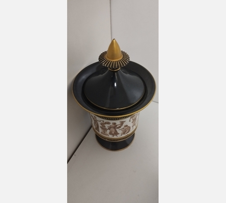 Coupe faïence a l'antique Cobalt