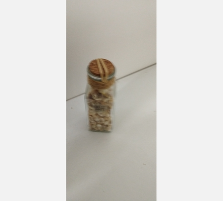 Décoration coquillage dans pot