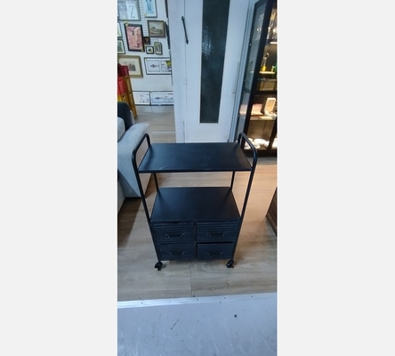 Desserte en métal 4 tiroirs