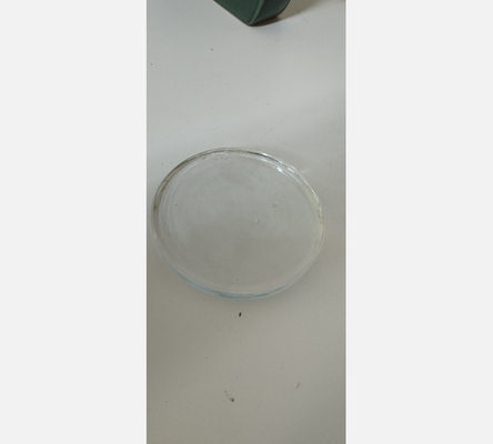 Dessous de vase en verre