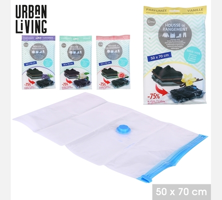 'EASY STORAGE PARFUMEE' HOUSSE DE RANGEMENT SOUS VIDE PARFUMEE 50X70CM