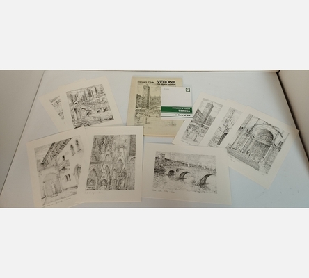 Ensemble de 8 planches de Verones