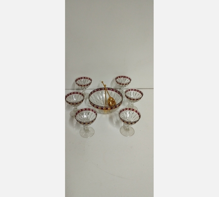 Ensemble salade de fruits italien