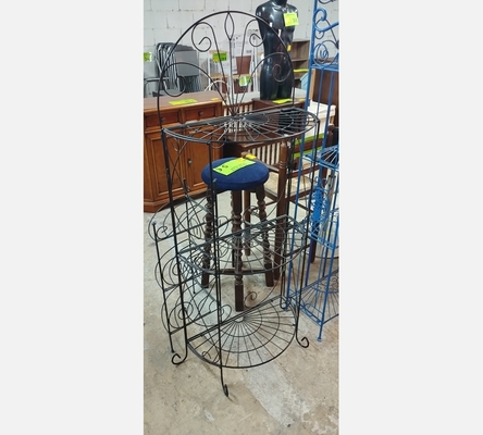 Etagère pliante  demi-ronde