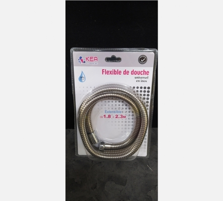 Flexible de douche extensible 1.80m à 2.30m.