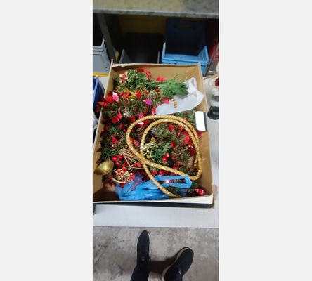 Grande boite décoration de noël