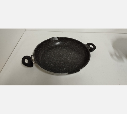 Grande poêle facon pierre avec 2 anses