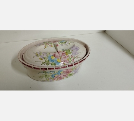 Grande terrine motifs fleus