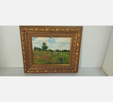 Impression sur toile de chez Repro-tableaux Coquelicots à Argenteuil de Monet.