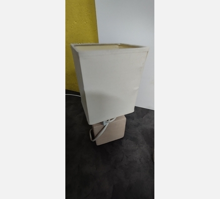 Lampe base carré