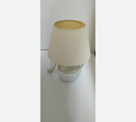 Lampe de chevet blanche