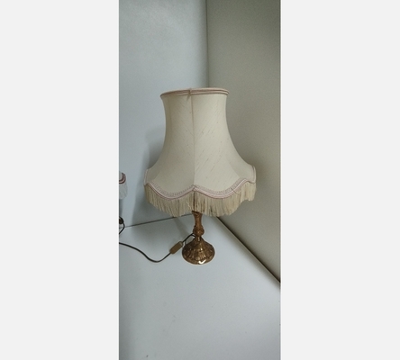 Lampe de salon avec pied en bronze