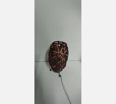 Lampe en osier