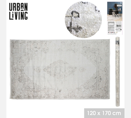 'LE PERSEPOLIS' TAPIS 100% VISCOSE DECOR PETRA COULEUR SABLE 120X170CM