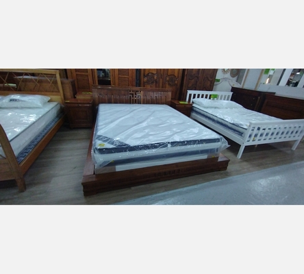 Lit  160/200 cm au look traditionnellement Japonais inspiré