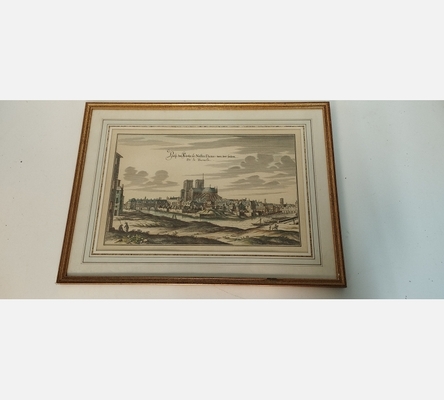 Litho ancienne Notre Dame