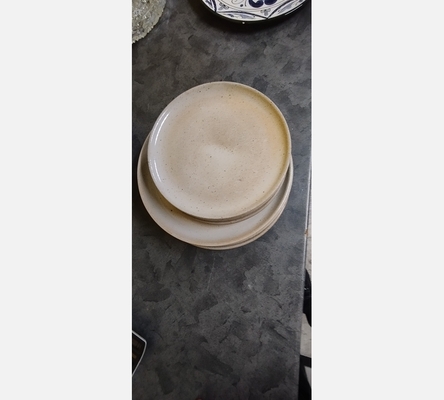 Lot assiette en grés