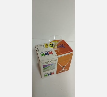 Lot de 12 mini verres à Martini