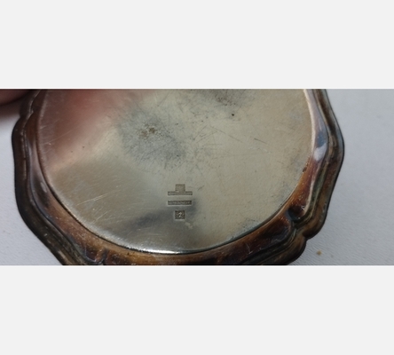 Lot de 3 coupelles en métal argenté Christofle