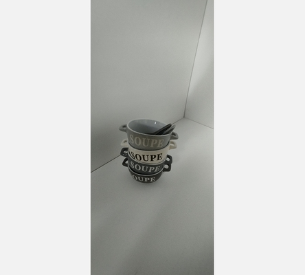 Lot de 4 bols à soupe