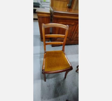Lot de 4 chaises Louis Philippe.