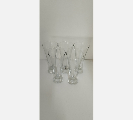 Lot de 5 verres évasés