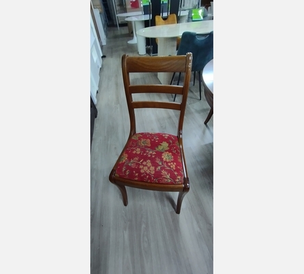 Lot de 6 chaises en merisier style Louis Philippe.