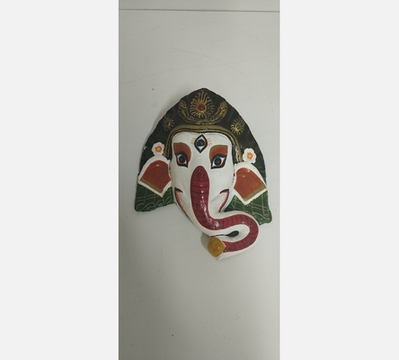 Masque Népalais des années 90 en papier maché.