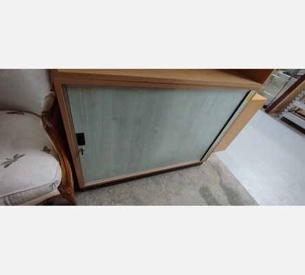 Meuble bas coullisant 1 porte sans clé