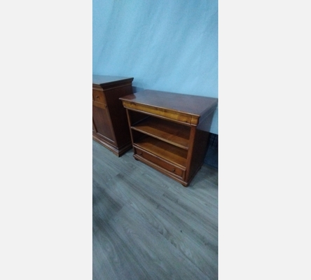 Meuble tv 2 tiroirs Louis Philippe