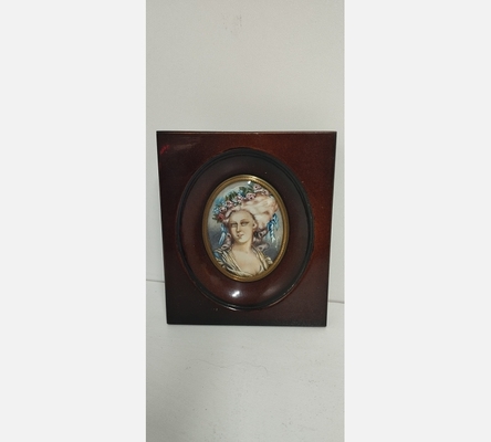 Miniature Princesse de Lamballe par Dallery selon Vigée Lebrun